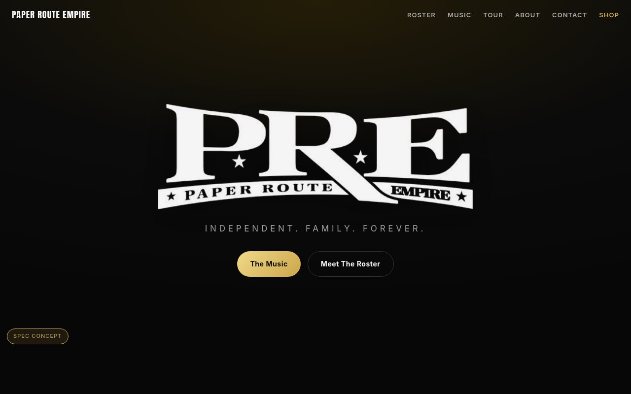 Paper Route Empire site